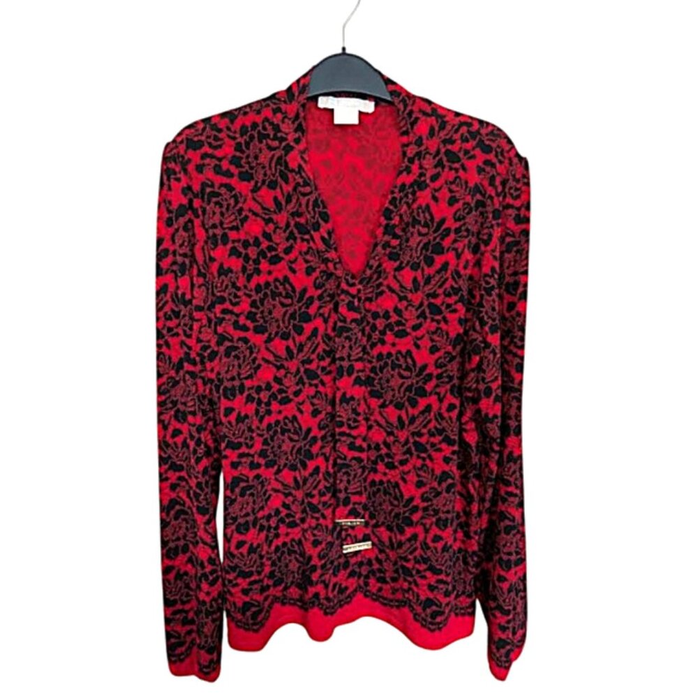 NWOT Michael Michael Kors Tie-Neck Top